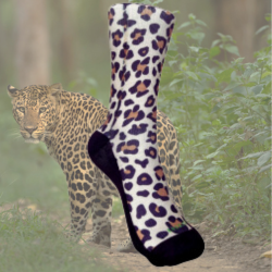 calcetines leopardo
